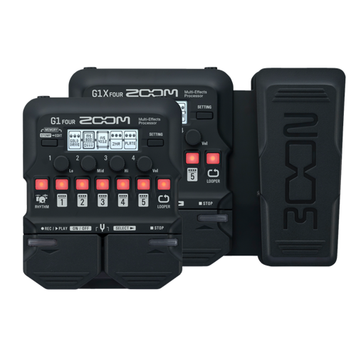 The Music Store, Inc. - Zoom G1 FOUR Guitar Multi-Effects Processor